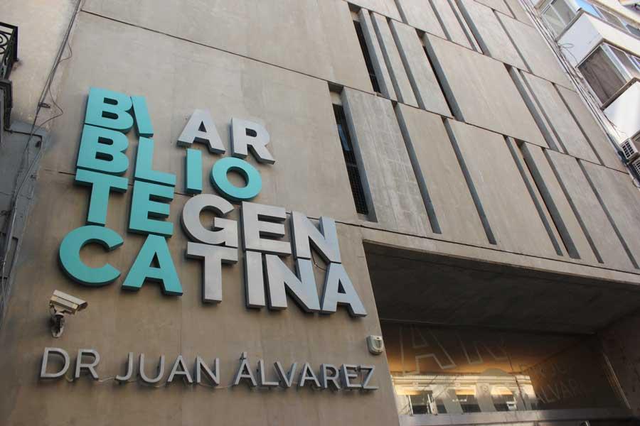 Frente de la Biblioteca Argentina