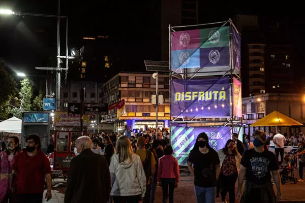 Plaza montenegro - noche de peatonales 1º edición