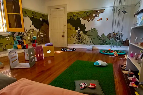 Estacion embarcaderos espacio para niños