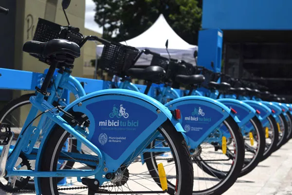 estaciones de bicis públicas