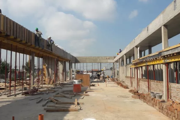 avance de obra de nuevo centro de salud avellaneda oeste