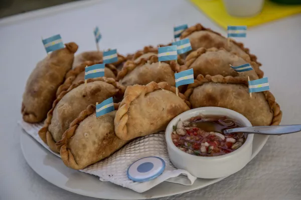 bandeja con empanadas 