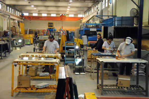 industria para graficar eje fuerza productiva