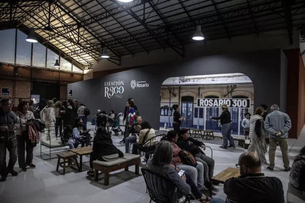 Estación Rosario 300 muestra inmersiva
