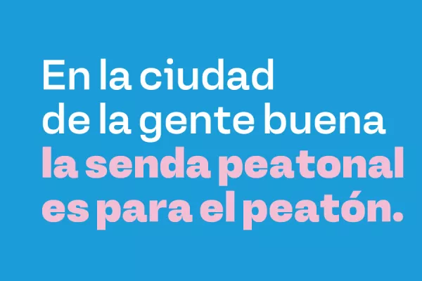 respeto sendas peatonales