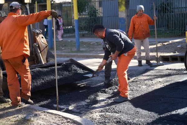 Plan de Calles: comenzó la reconstrucción de Juan José Paso