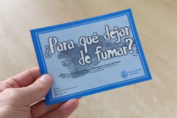 Día Mundial Sin Tabaco: la Municipalidad implementa acciones de prevención de tabaquismo