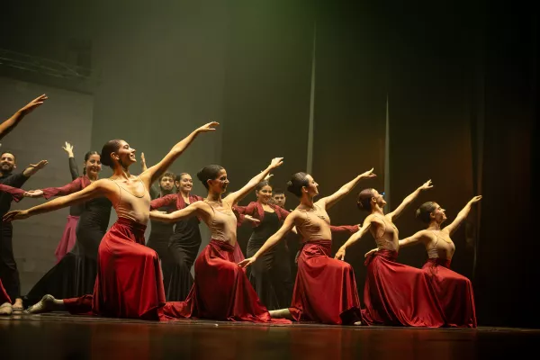 Noche de gala: la Escuela Municipal de Danzas y Arte Escénico celebró un siglo de sueños
