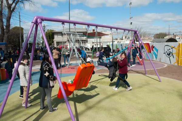 Plan de plazas en el Sudoeste: La Consolata ya luce remodelada y recuperó su nombre