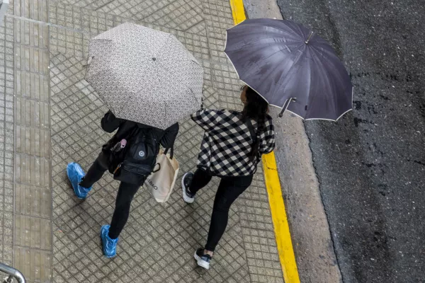 Se desplazó el alerta amarilla por tormentas para la madrugada y mañana de este lunes