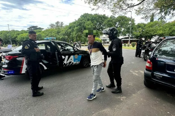 Agentes de Control municipales participaron de la detención de un cuidacoche que estaba en libertad condicional