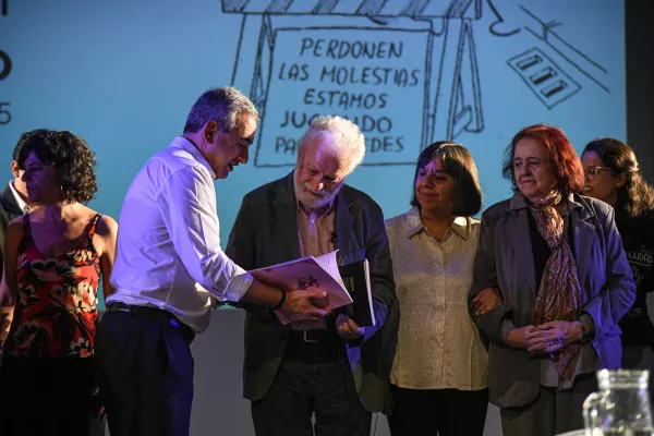 Políticas de infancia: Rosario recibió la distinción internacional Francesco Tonucci 