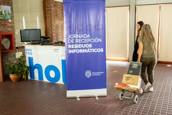 Este fin de semana habrá jornadas de recepción de residuos informáticos