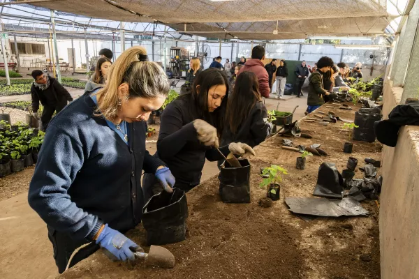Escuela Municipal de Jardinería: más de 30 años fortaleciendo la inclusión y la formación en oficios