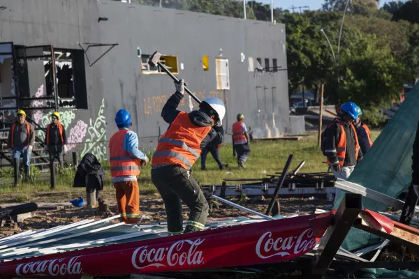 Comenzó la transformación de la Costa Norte con la demolición de Mordisco