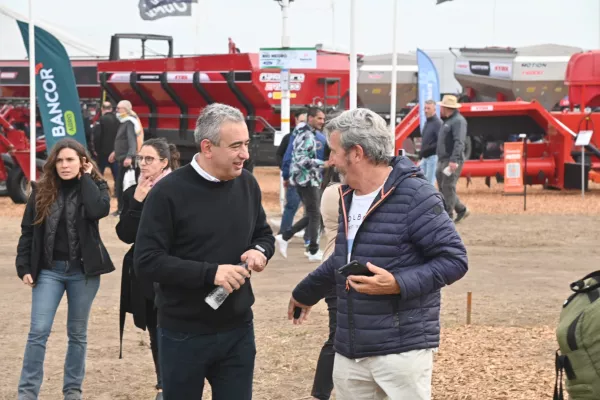 Javkin en Agroactiva: «Esta es la locomotora del país, la vaca viva de Argentina»