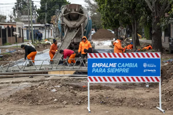 Avanzan las obras de la histórica intervención en Empalme Graneros