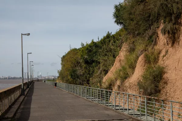 Hubo un amplio operativo de limpieza y puesta a punto en Costa Alta y el Paseo del Caminante 
