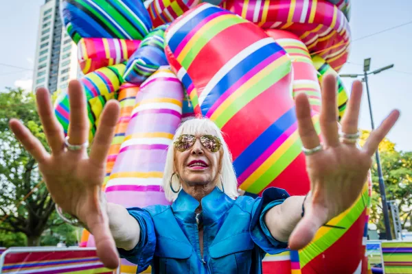 Escultura de los Deseos: Marta Minujín llega a Rosario con una monumental obra inflable 