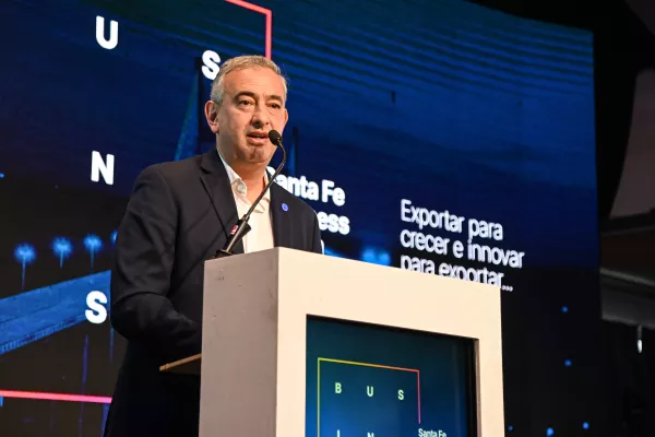Javkin en Santa Fe Business Forum: «Rosario habla el idioma del trabajo, de la producción y de la paz»