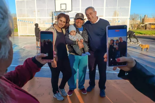 Se inauguró la remodelación integral del Playón Santa Lucía en el distrito Oeste