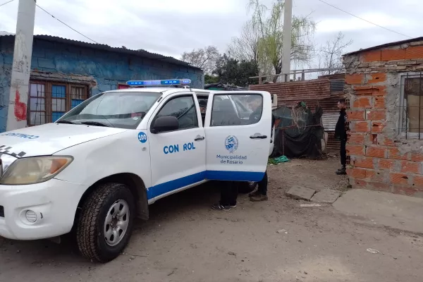 Agentes municipales liberaron una calle que había sido usurpada y bloqueada por la construcción de una vivienda   