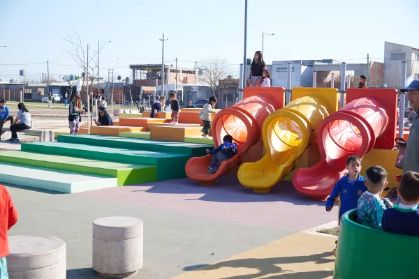 A la medida del barrio: la plaza Maradona y Matienzo del distrito Oeste ya luce totalmente renovada