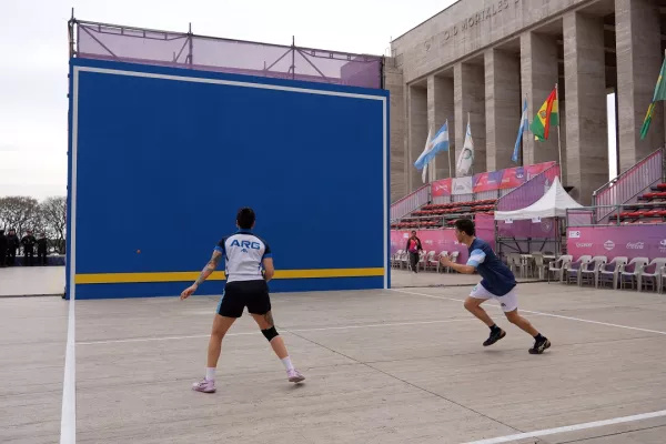 Juegos Suramericanos 2026: el Monumento a la Bandera se convierte en escenario de la Pelota Vasca
