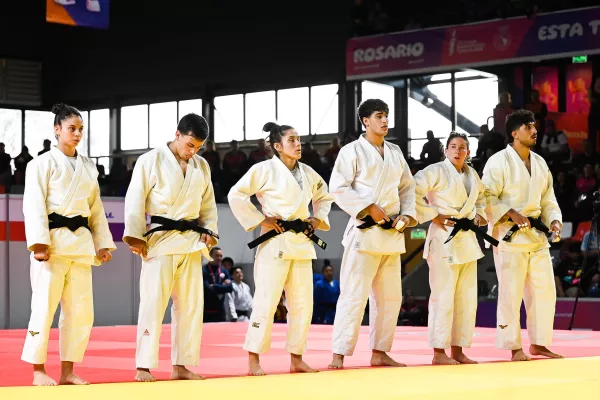 Tres rosarinos, una medalla y un equipo: Dargoltz, De Lucía y Piscina fueron bronce en judo en los Juegos Suramericanos