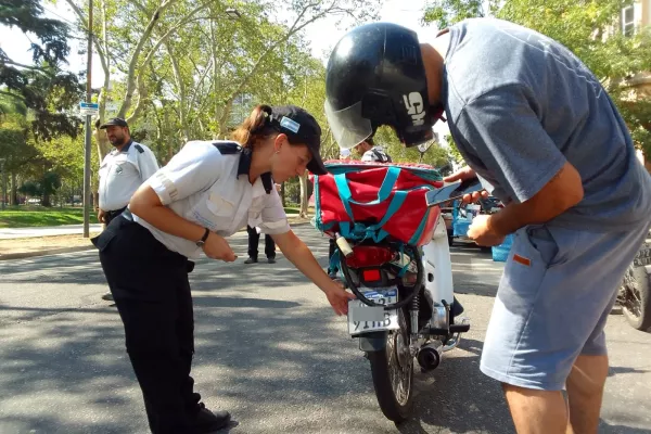 Se remitieron casi 3.200 motos por irregularidades en las patentes en lo que va del año