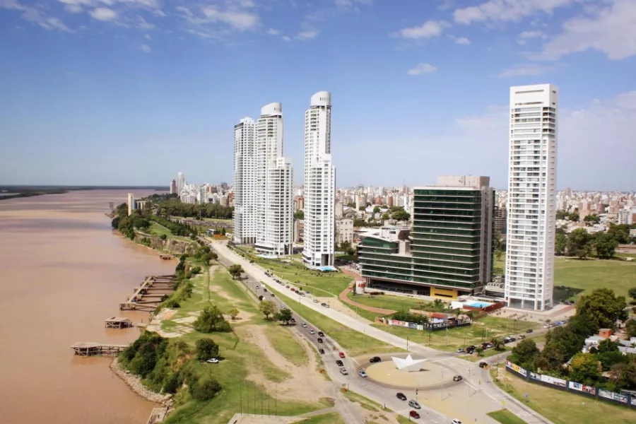 Toma áerea del Parque de la Arenera