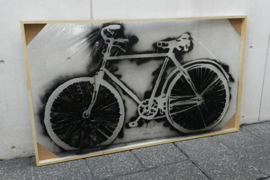 Stencil Bicicletas por la Memoria