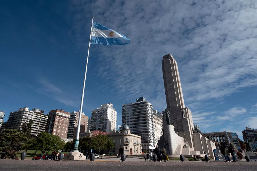 vista monumento nacional a la bandera