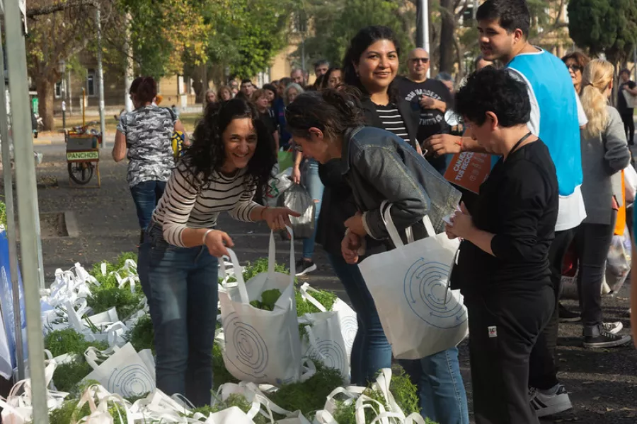 Canje de reciclables diciembre