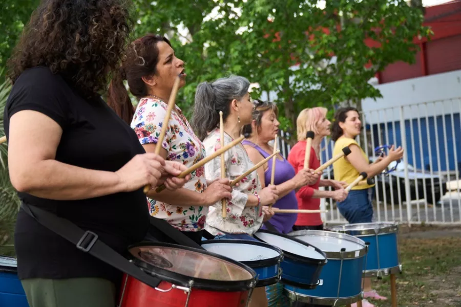 Proyecto diverso. Percusión para mujeres y disidencias- distrito sur