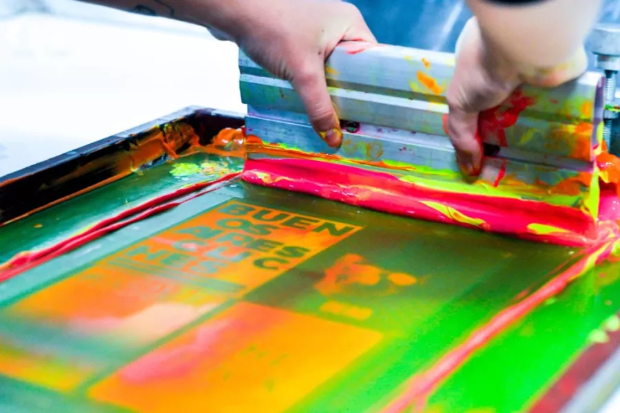 Estampado de serigrafía