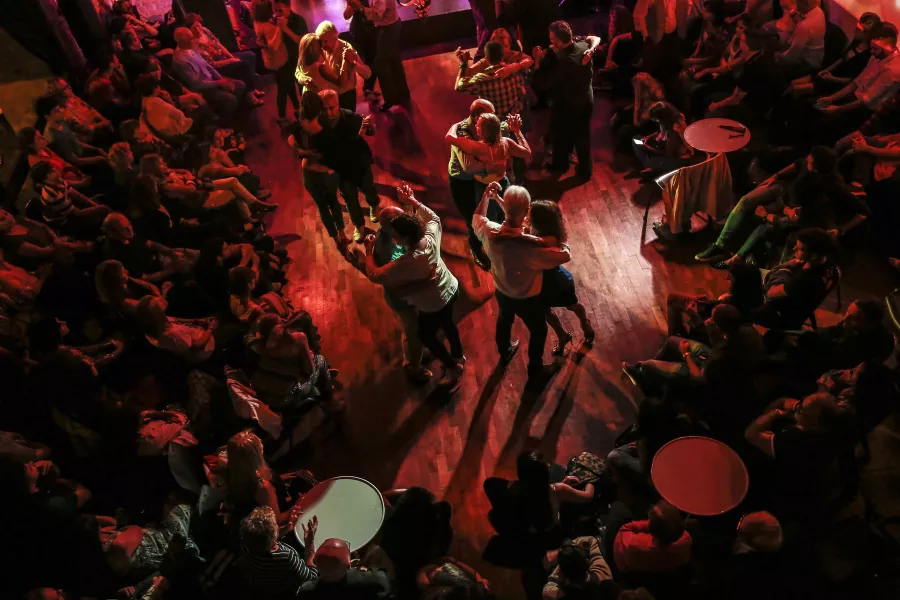 Milonga en la casa del tango