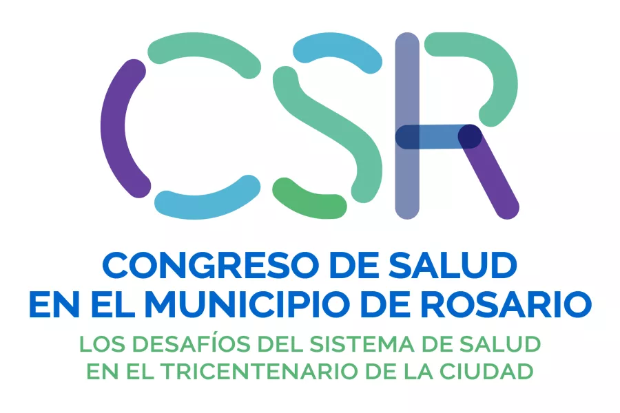 Logo del catorceavo congreso de salud en el municipio de Rosario