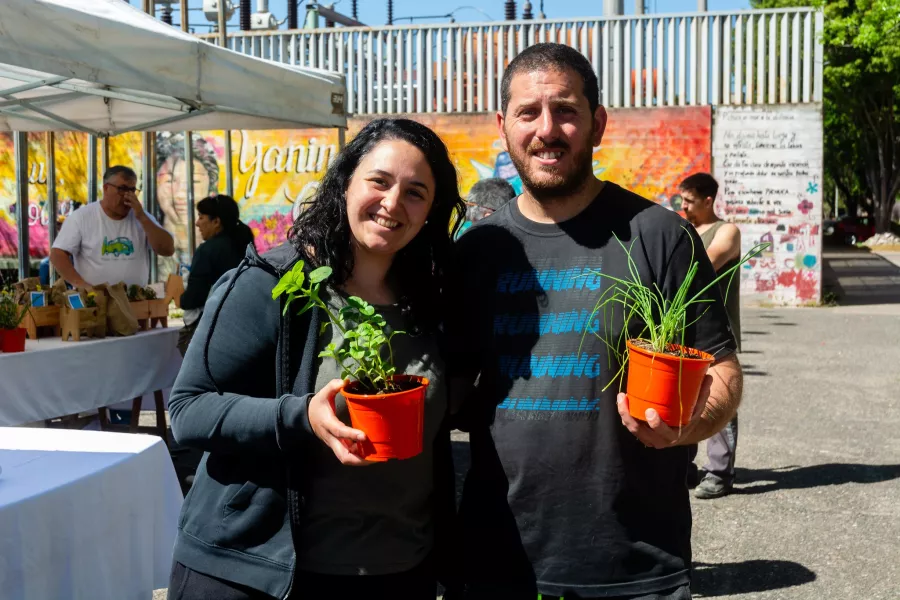 Canje de reciclables en mayo