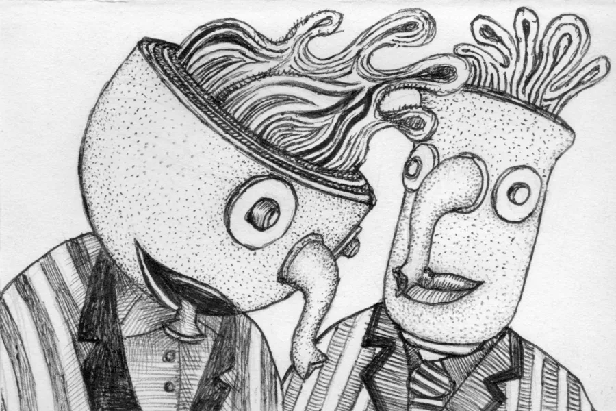 Ilustración a lapiz de Chachi Verona
