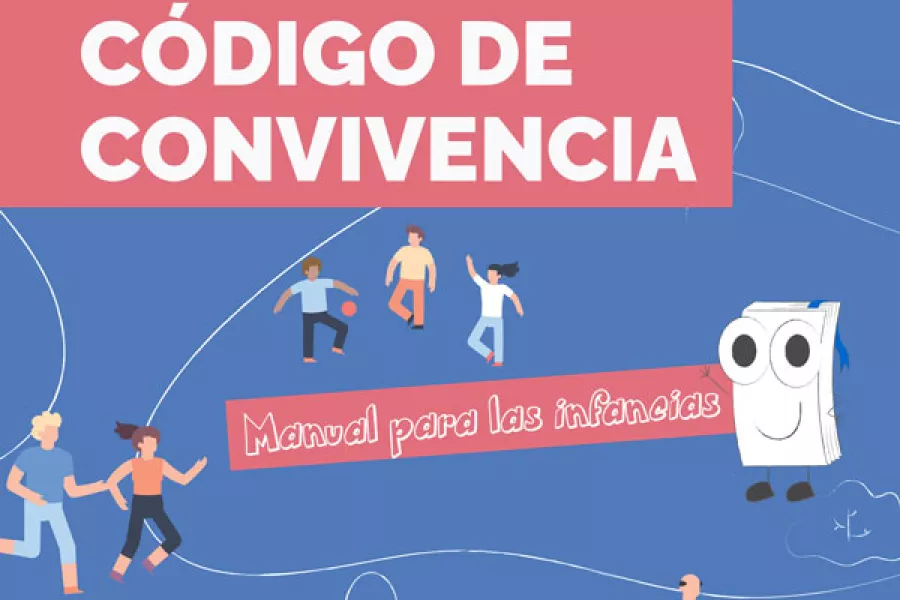 Tapa del Nuevo Código de Convivencia - infantil