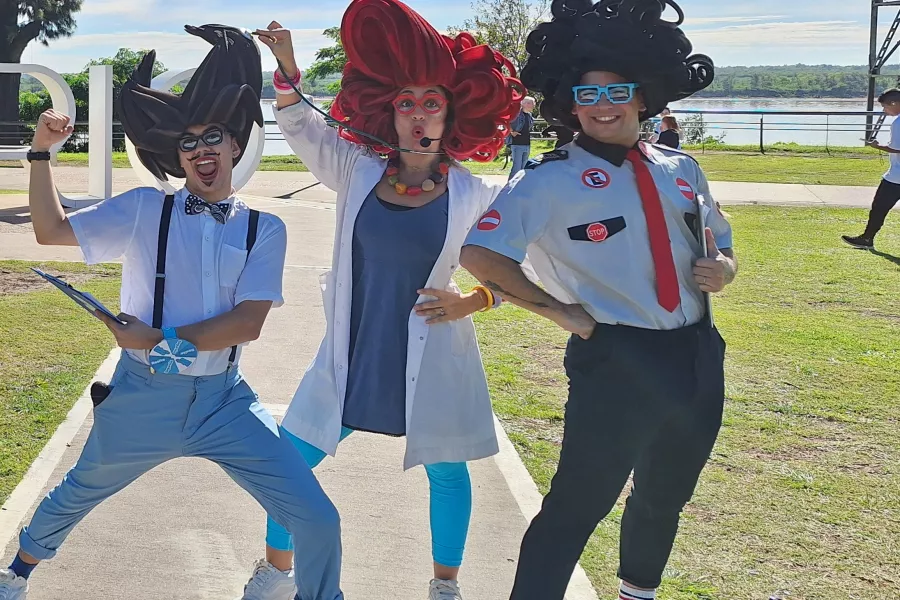 Kermes y personajes