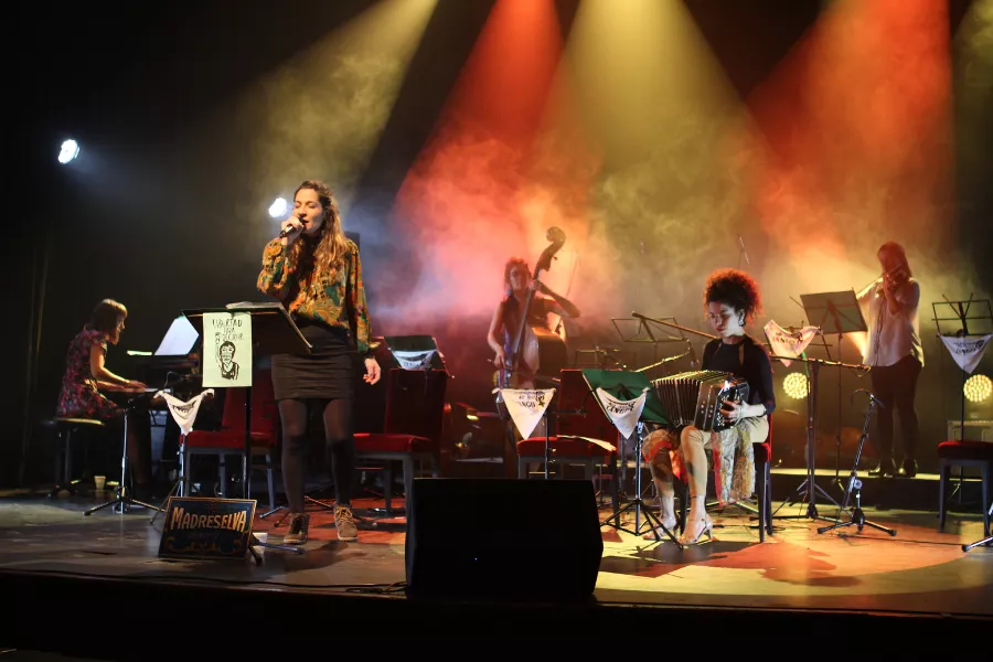 Concierto en vivo del quinteto Madreselva