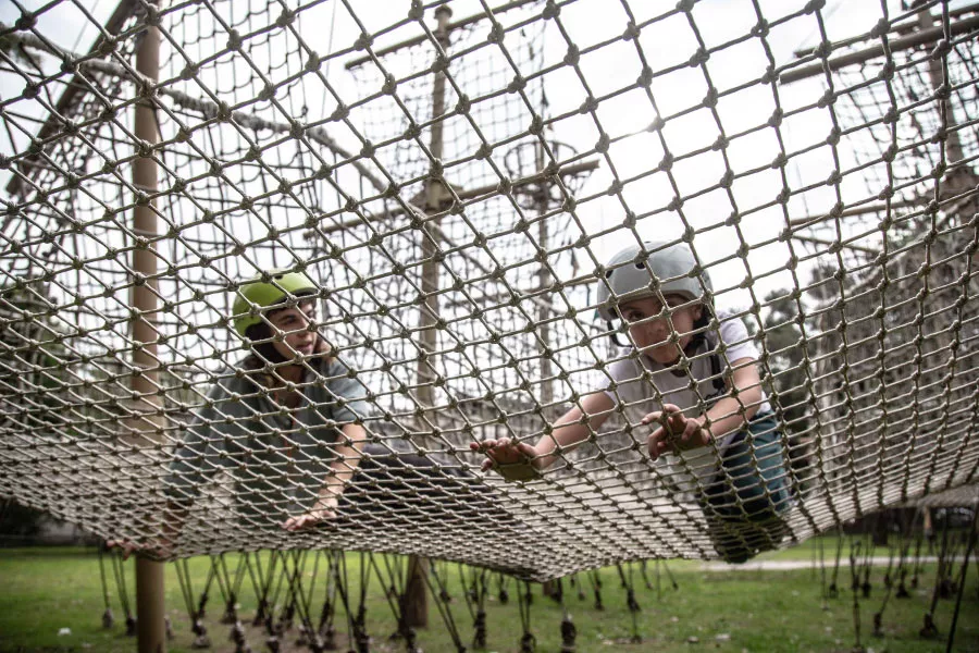 La Máquina de Trepar en El Jardín de los Niños