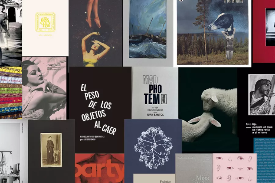 Collage de portadas de libros