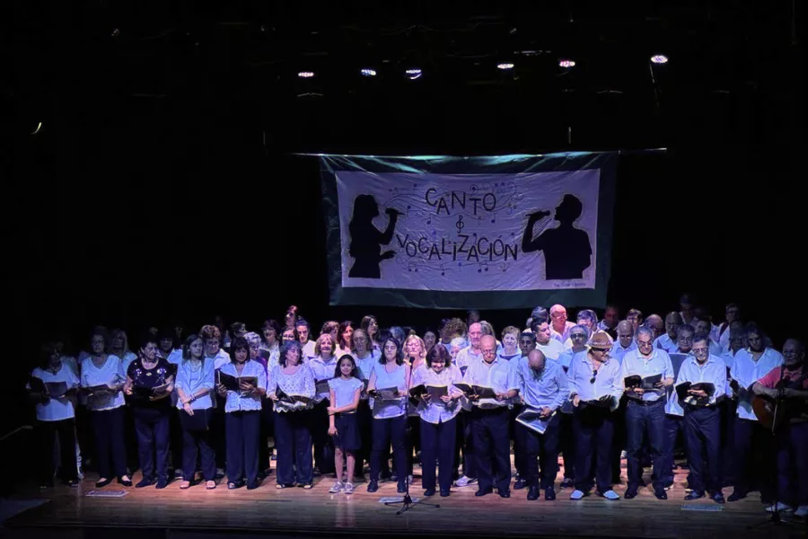 Foto grupar del Taller de Canto y Vocalización