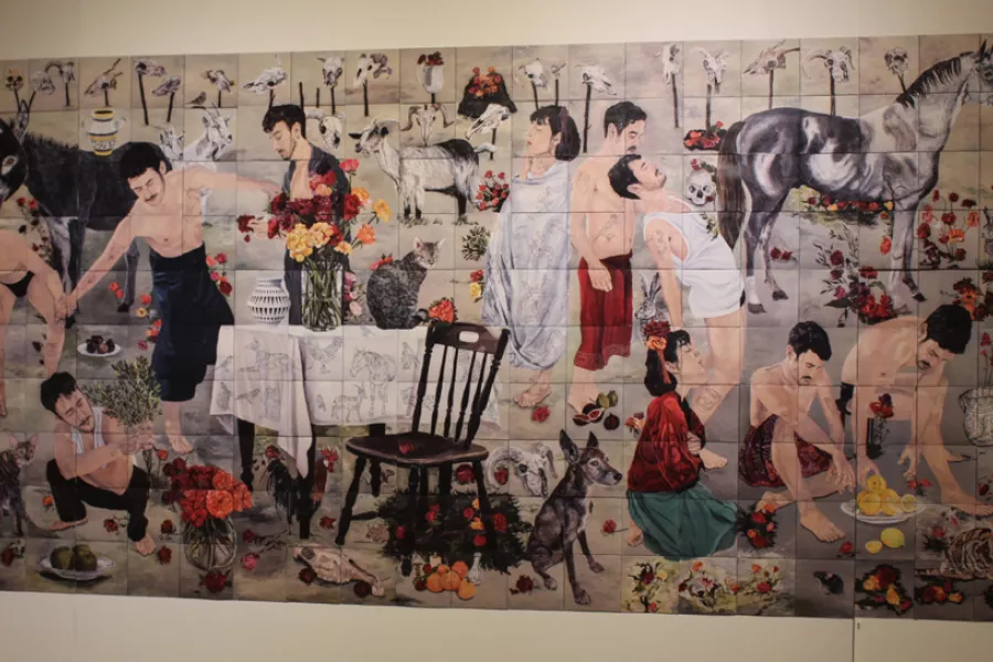 Foto de la obra Mamíferos, de Silvia Lermo