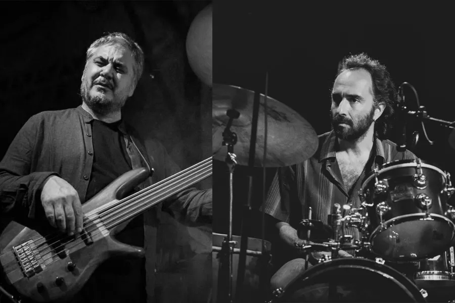 bajo y bateria