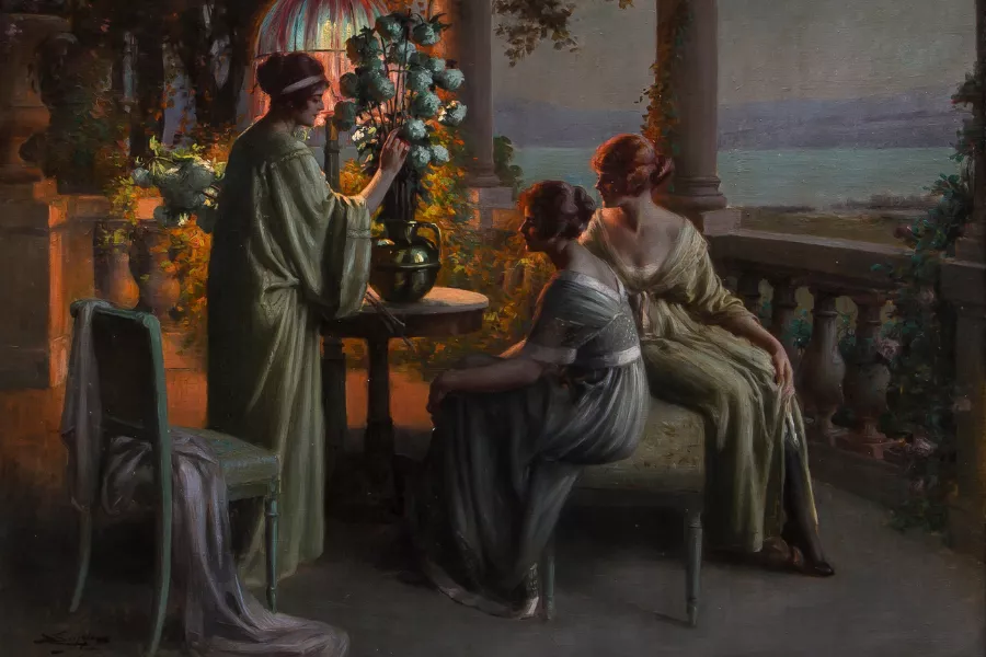pintura del museo estevez