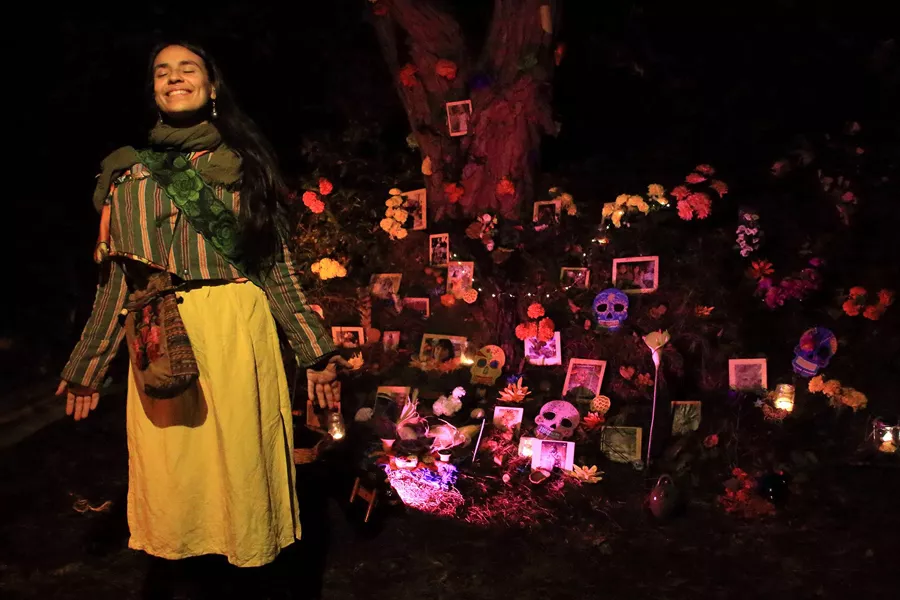 Escena de la obra Ohtli 